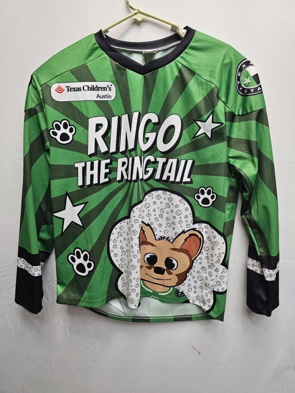 Texas Stars Ringo Youth Jersey Size XL Ringtail Dallas Green Popcorn